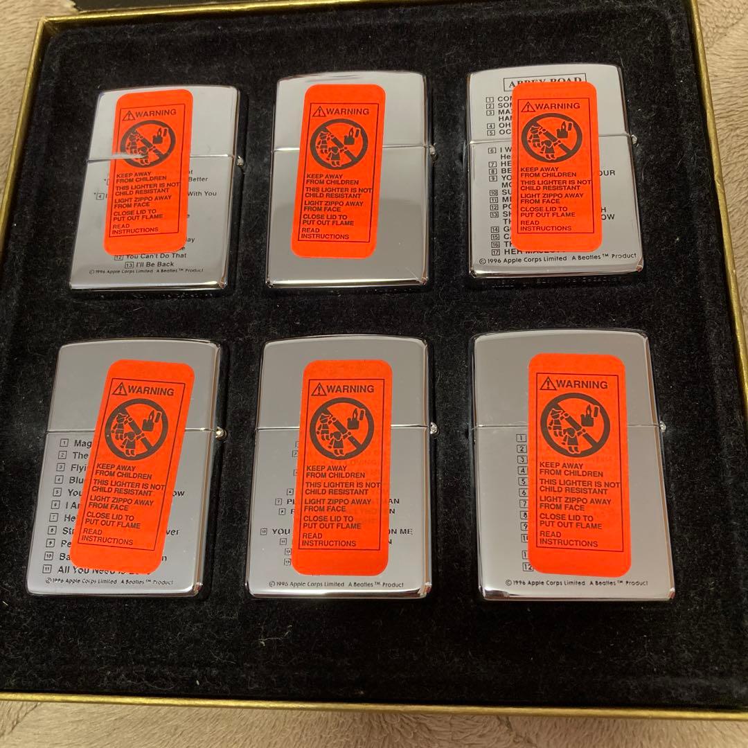 Zippoビートルズ６個セット