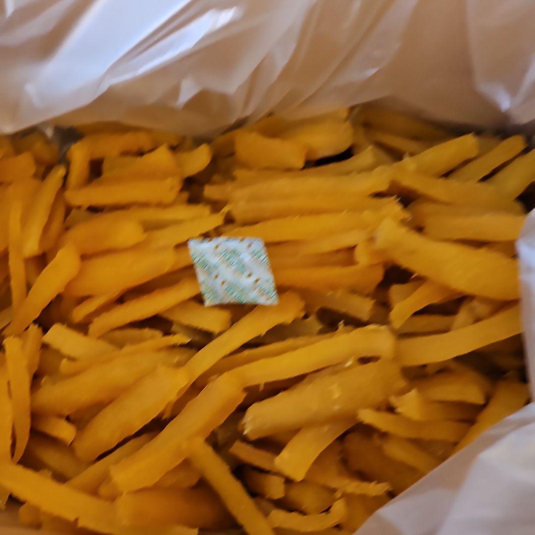 茨城県産紅はるかほしいも角切り10キロバラ入れ箱