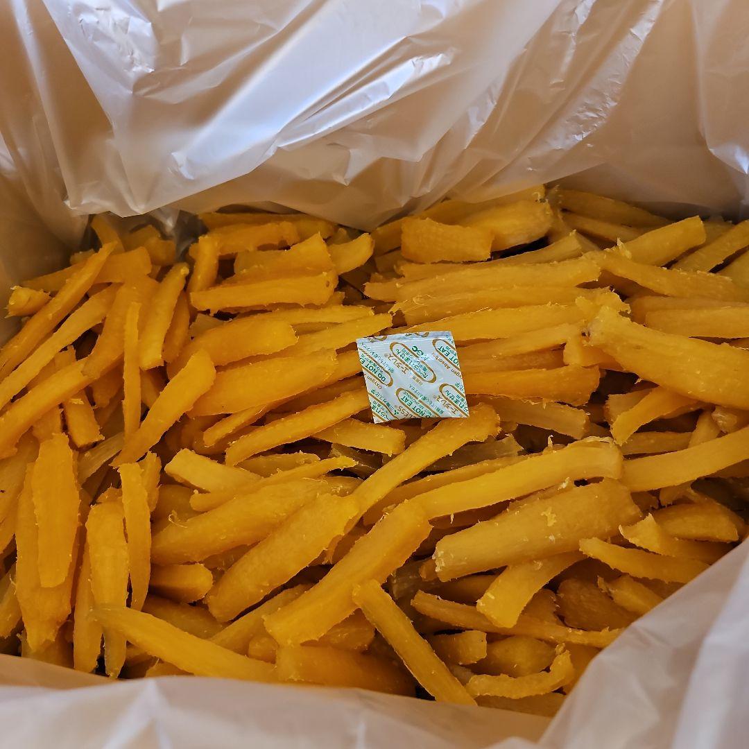 茨城県産紅はるかほしいも角切り10キロバラ入れ箱