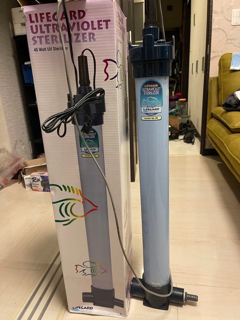レインボーライフガード殺菌灯 QL-40 水槽