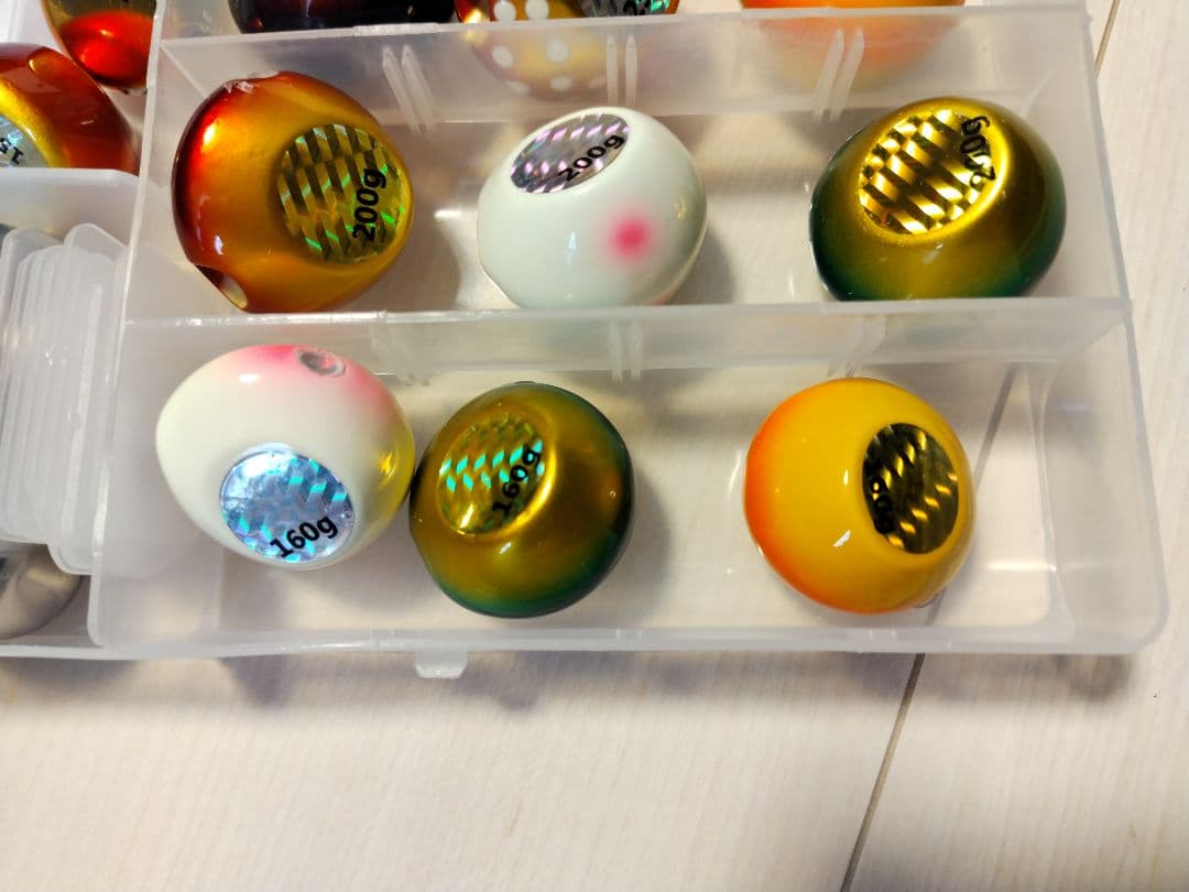 タイラバヘッド タングステン 鯛乃実 300 250 200　ディープ