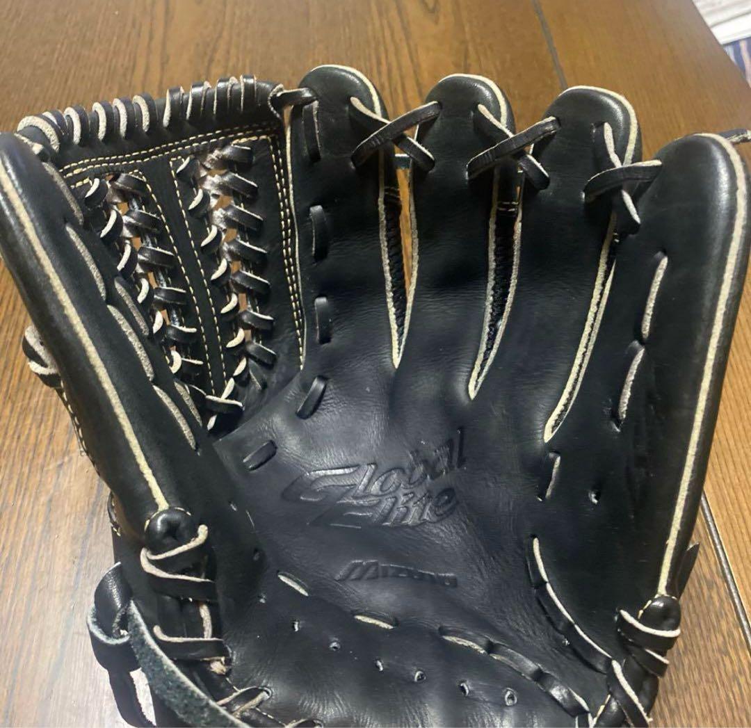 Mizuno ブラック 軟式グローブ