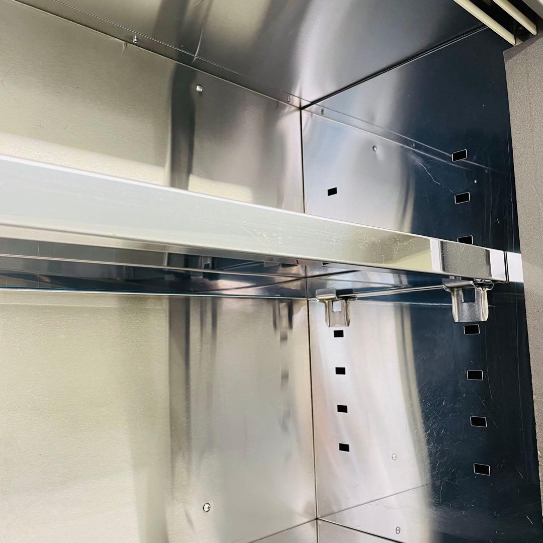 ❶タニコー 業務用 ステンレス 吊戸棚 引戸 150×60×35