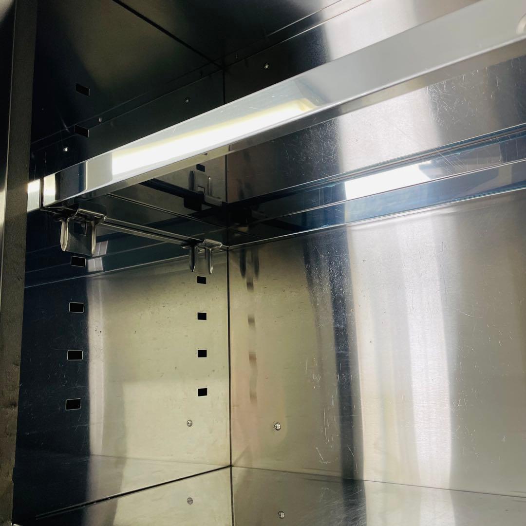 ❶タニコー 業務用 ステンレス 吊戸棚 引戸 150×60×35