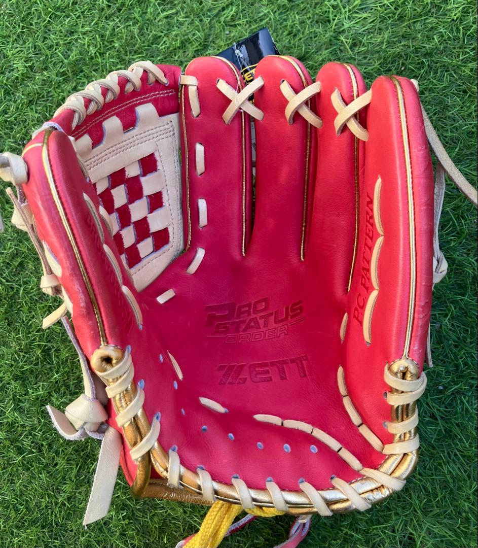 専用袋・ミサンガ付　新品未使用　プロステイタス　母の日限定　源田モデル　ZETT