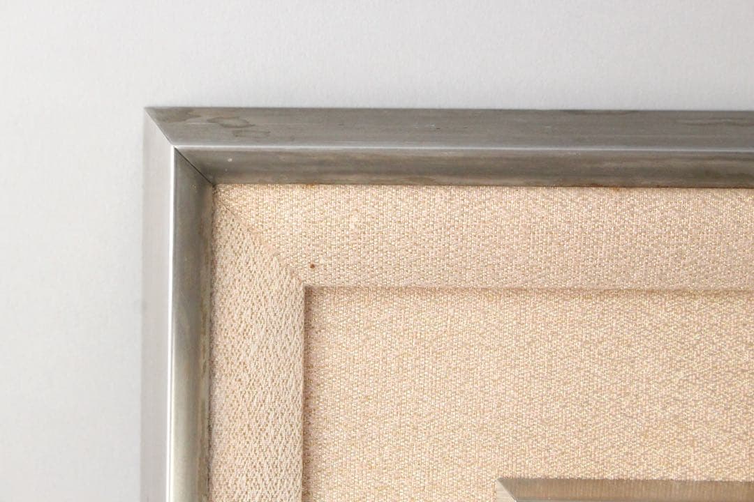 No4943 額装　山本龍洞　遊金魚図　絹本着色　真作　日本画　古美術　送料無料