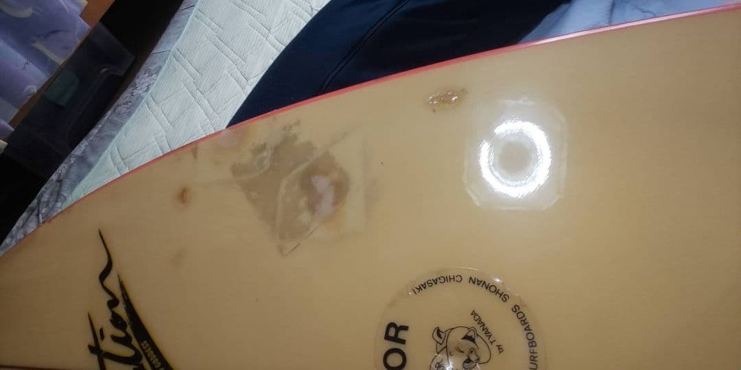 サーフボード（リペア済み）値下げしました。