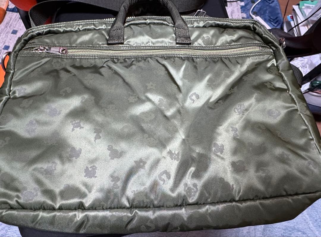 2WAYBRIEFCASE ポケモンセンターシブヤ×PORTER ポケモン 緑