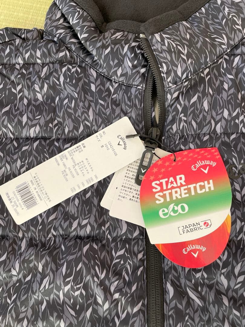 そら　新品未使用50%OFFキャロウェイストレッチベストジャケット M