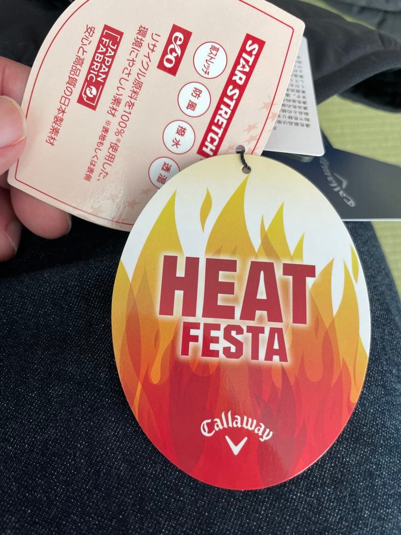 そら　新品未使用50%OFFキャロウェイストレッチベストジャケット M