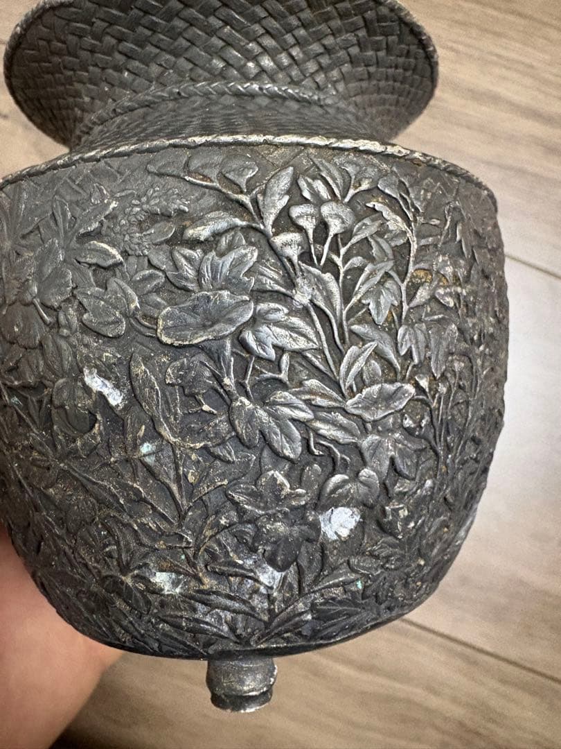 香炉 「銀900」 纯銀 銀杯 銀製品