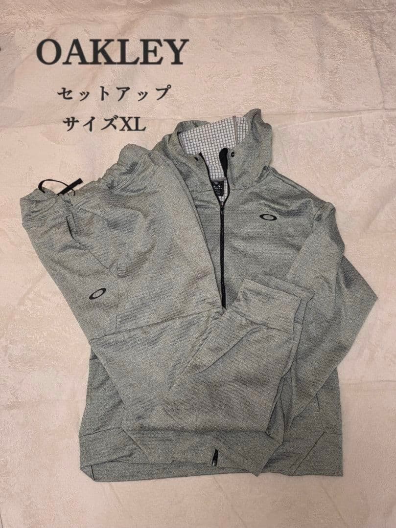 美品★OAKLEYオークリー 上下セット XL セットアップ