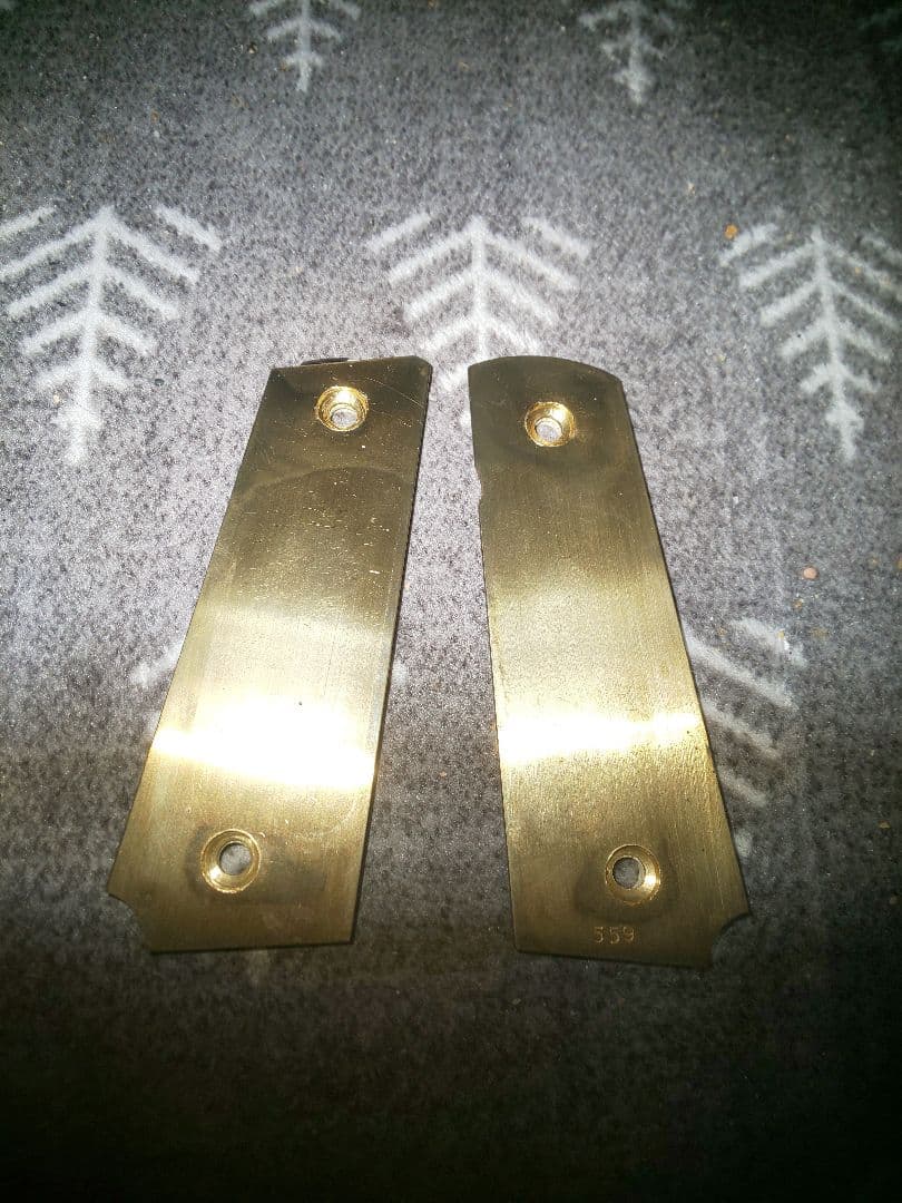 タナカ スプリングフィールドM1911A1 エジプト製グリップ 25日まで出品