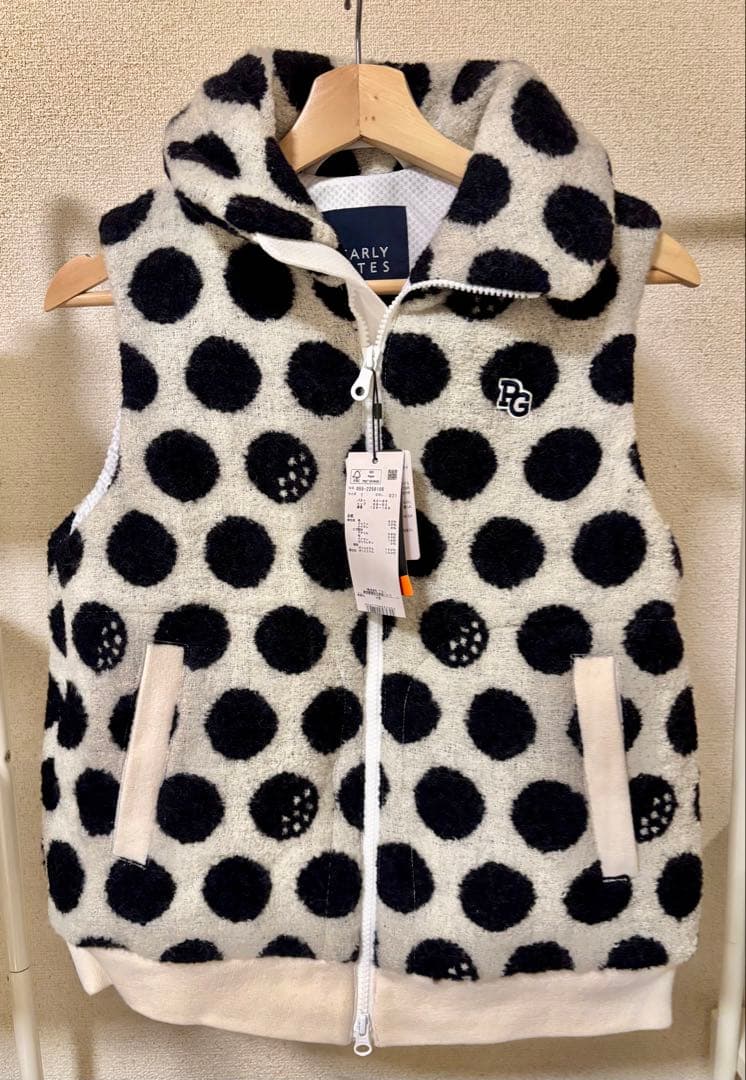 PEARLY GATES パーリーゲイツ 中綿 ジップベスト　ゴルフウェア