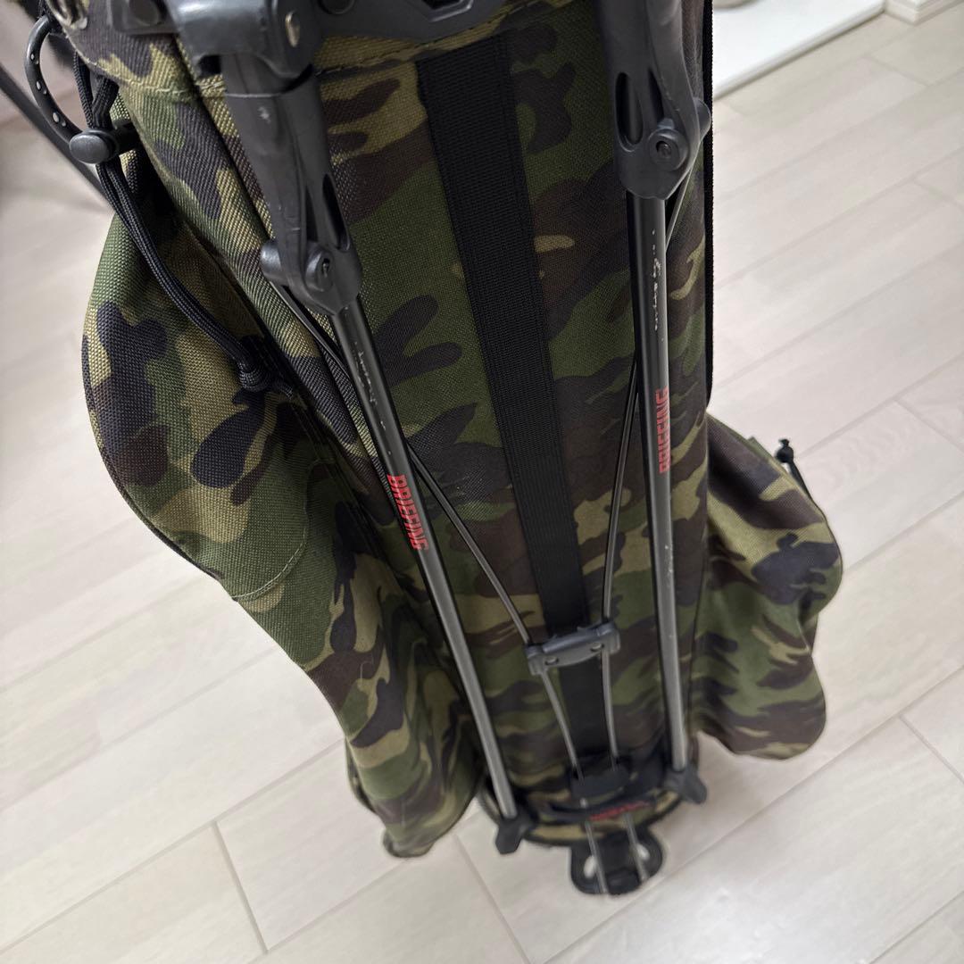 ブリーフィング CR-4 スタンドキャディバック　ウッドランドカモ　廃盤品