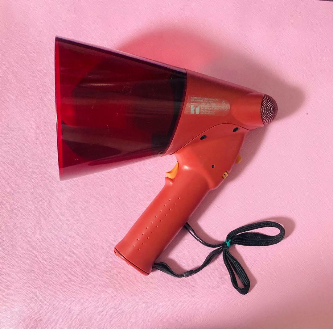 未使用　TOA 小型防滴メガホン 6W サイレン音付き