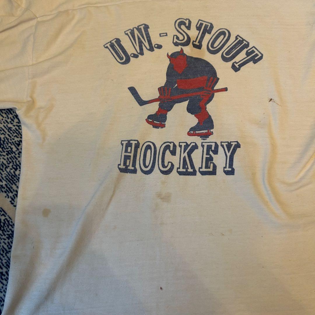 50s フットボールT デビル 染み込み コットン