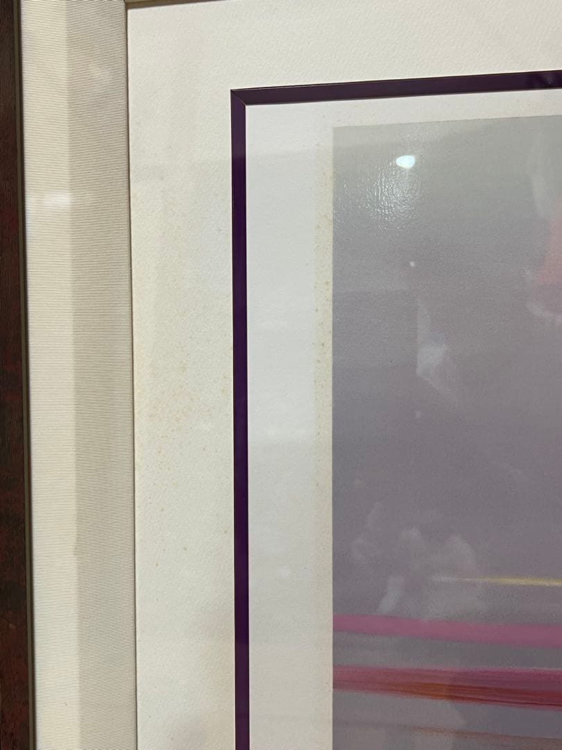 ミッシェル・バテュ「逃避」61/100 シルクスクリーン 直筆サイン