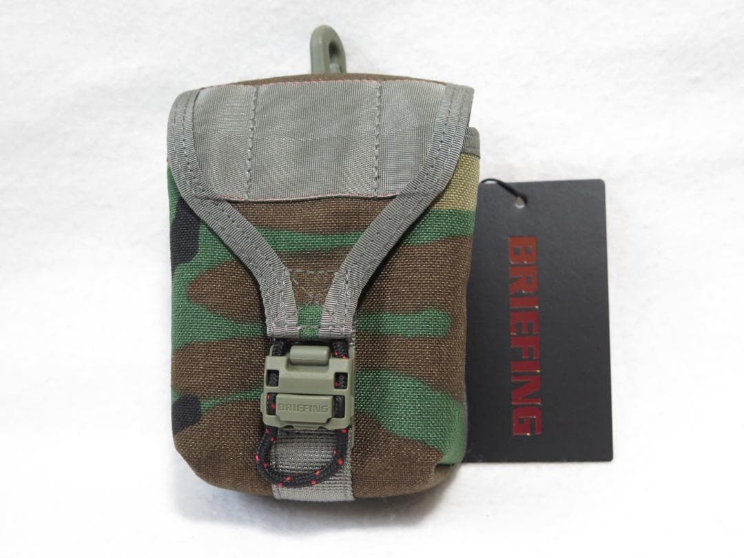 ブリーフィングゴルフ BRIEFING GOLFスコープボックスポーチ WLカモ