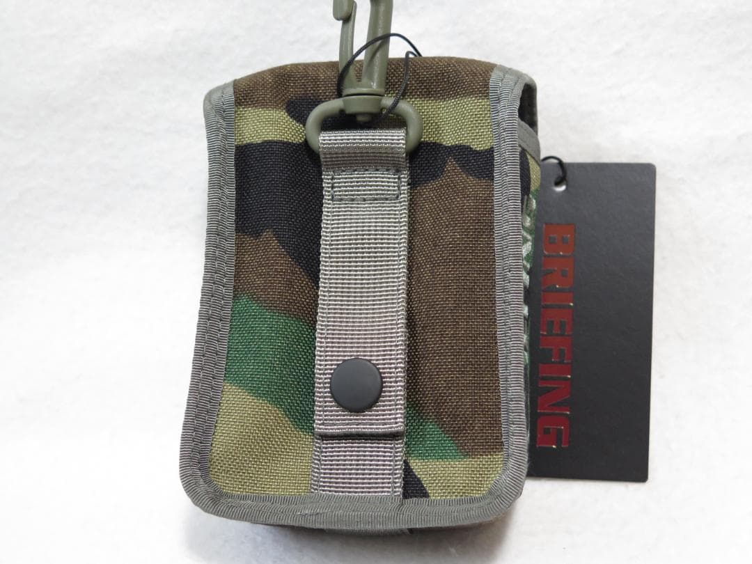 ブリーフィングゴルフ BRIEFING GOLFスコープボックスポーチ WLカモ