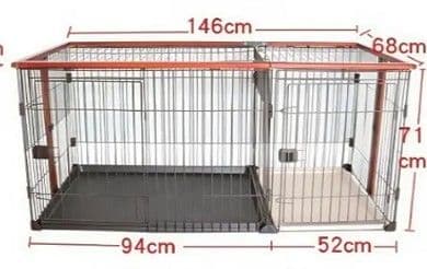 美品 大型犬用ペットサークル 本体 使用頻度少ないです。