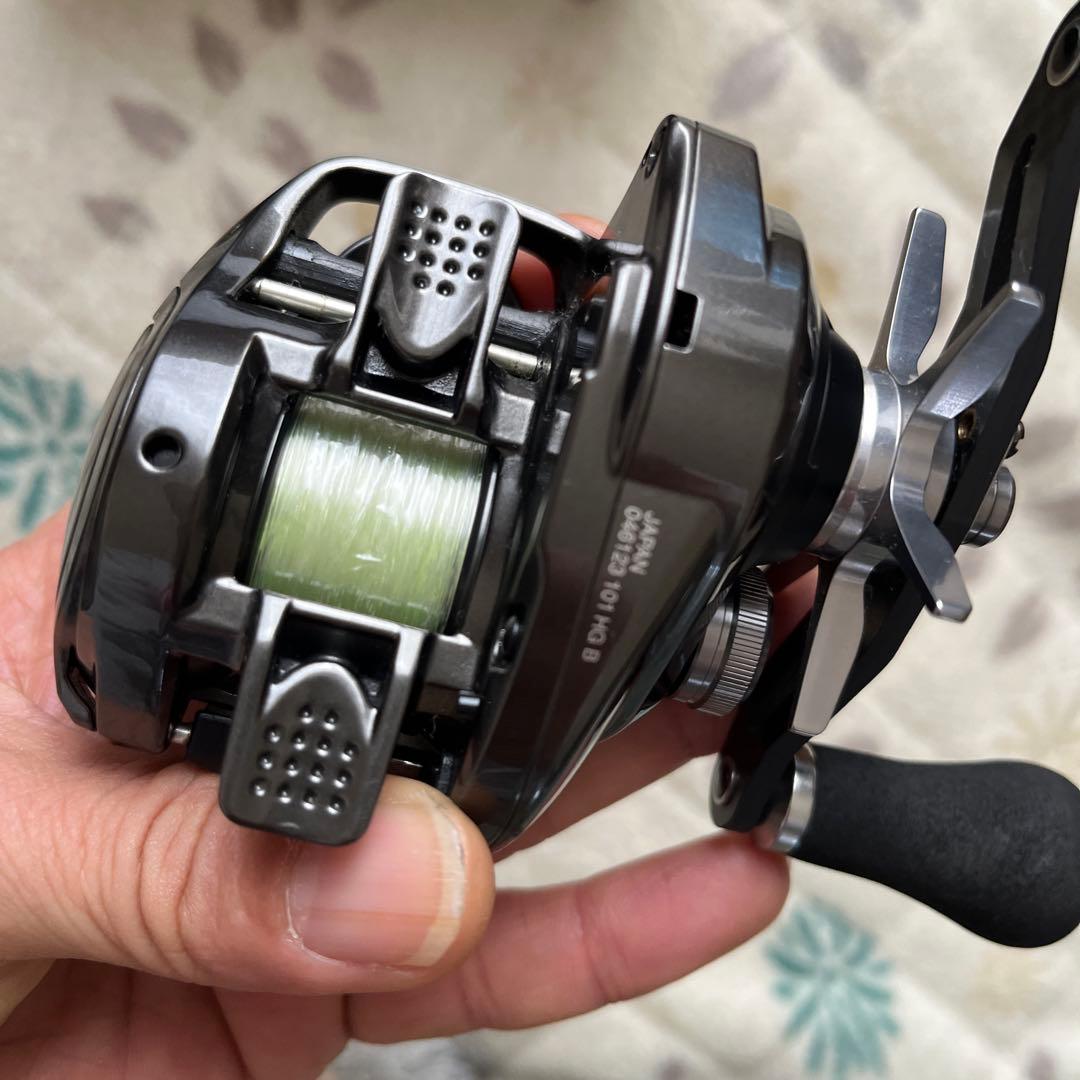 シマノ メタニウム101HG KTFネオスプール付き