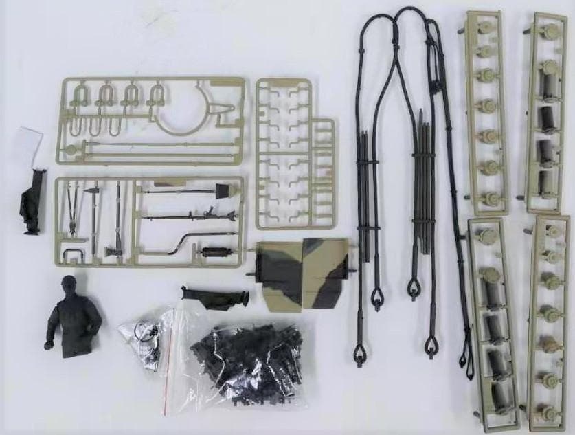 若干訳あり1/16戦車ラジコン　ドイツキングタイガー　ヘンロン3888A-1