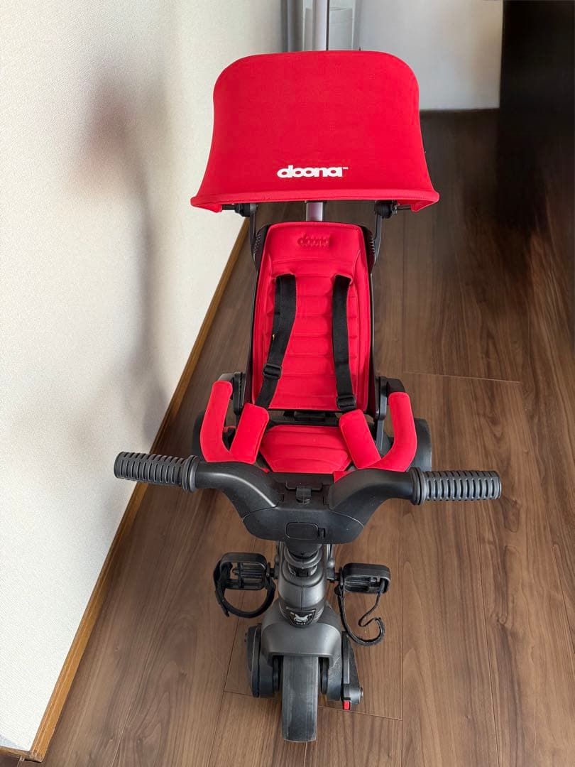 専用⭐︎美品doona 折り畳み三輪車 LIKI trike　レッド⭐︎