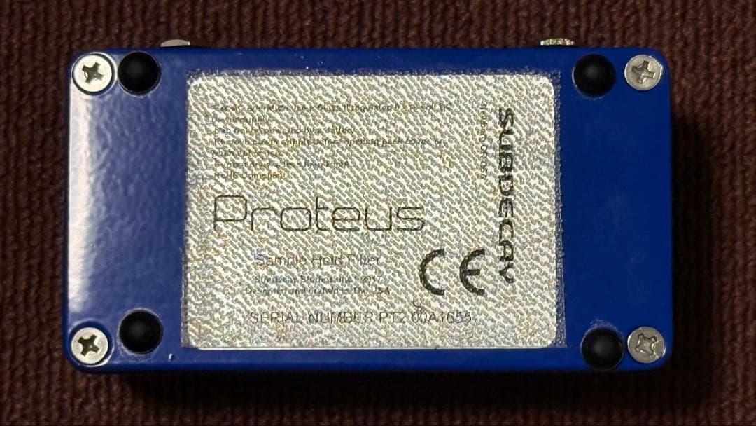 ギター ProteusSubdecayAnalogSampleHoldFilterMk2