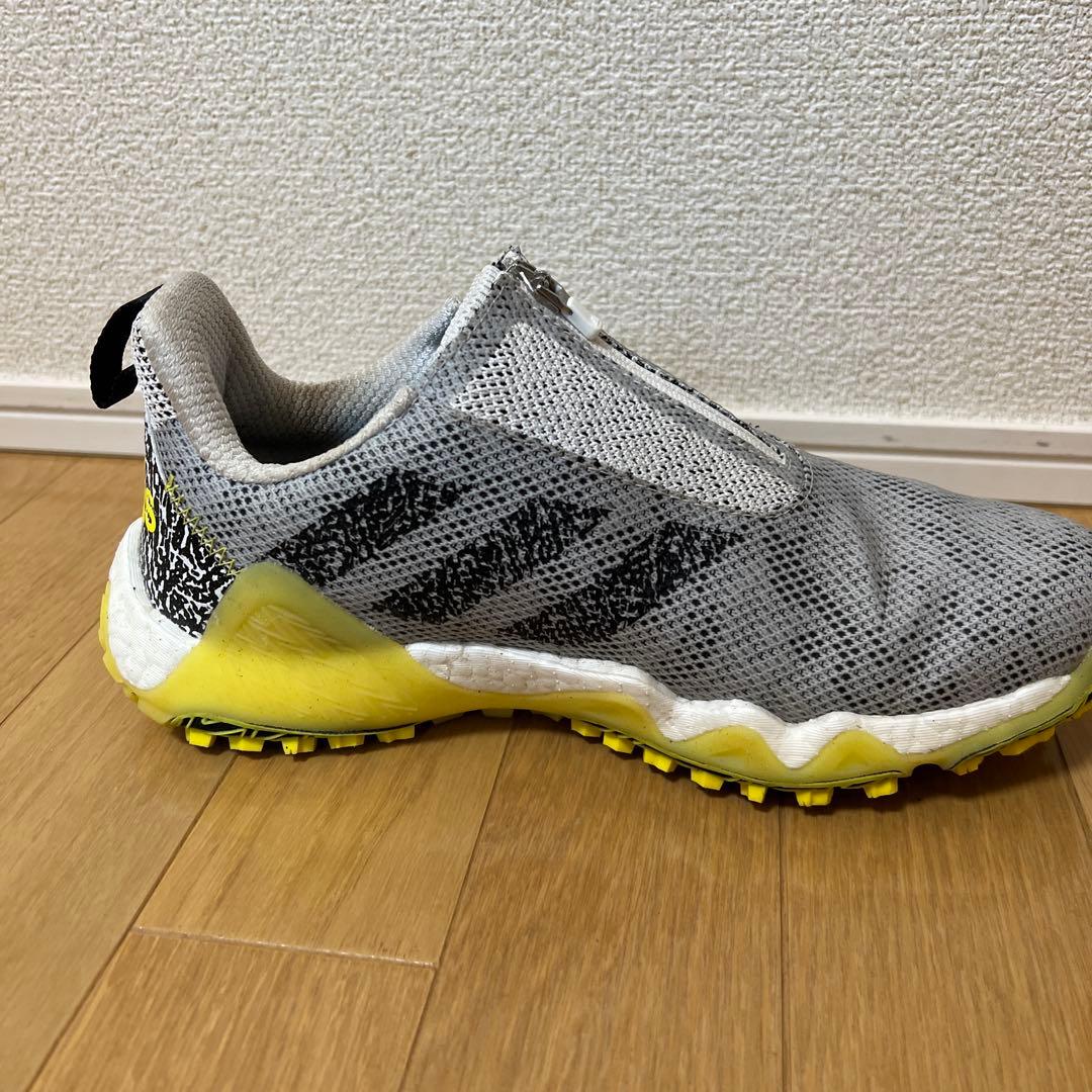 25.5㎝【adidas コードカオス22 ボア】ゴルフシューズ グレー