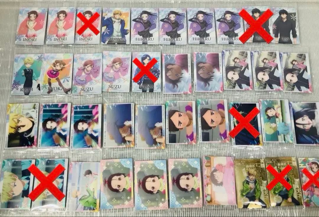 メダリスト ウエハース 3枚〜バラ売り可⭕️ SR いのり 理凰 ほめちぎり