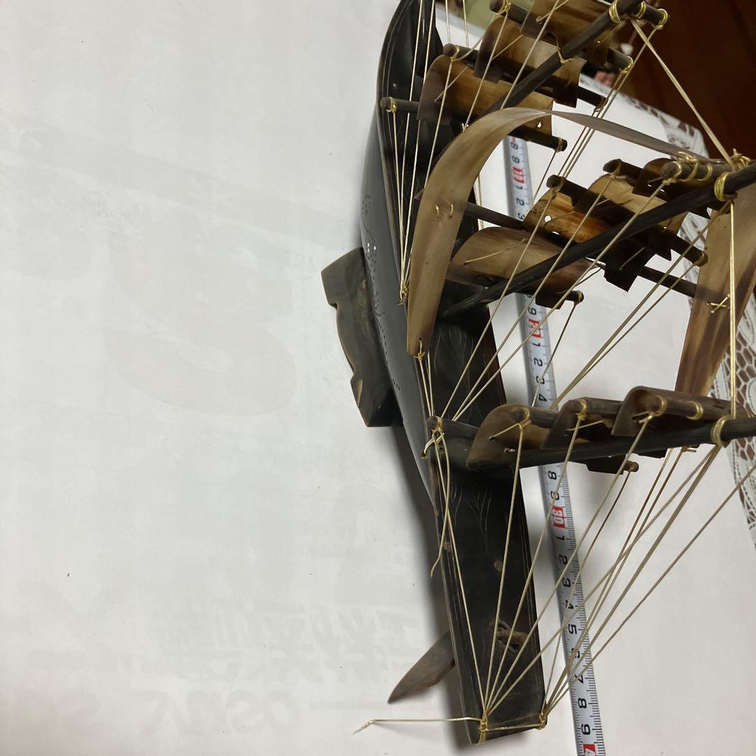 帆船型装飾品 約30cm