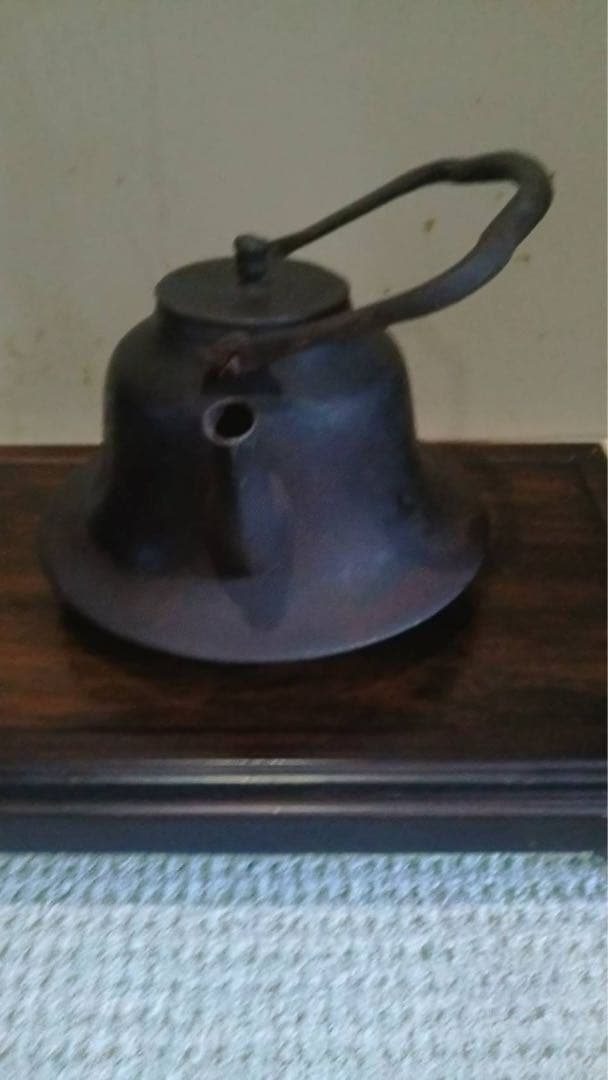 鉄瓶 羽広鉄瓶 ジャンク品