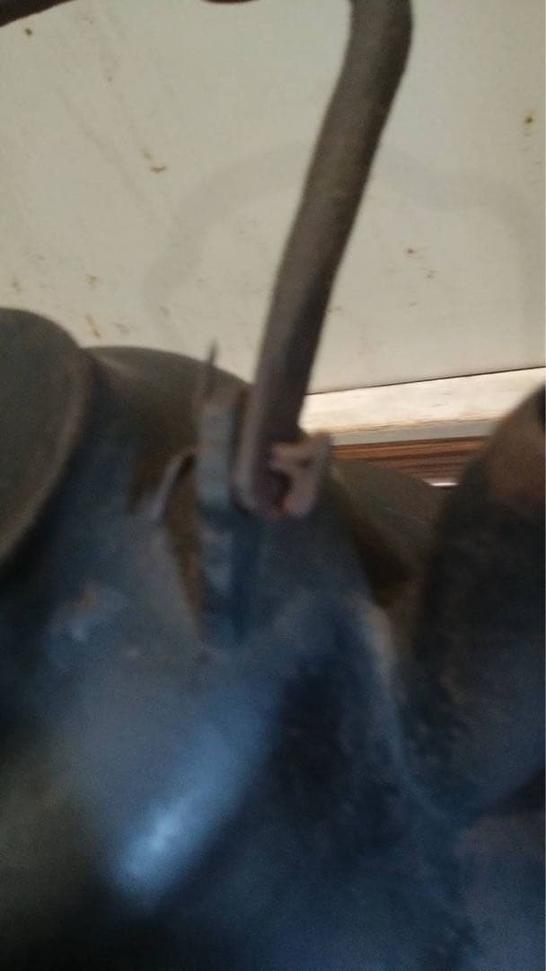 鉄瓶 羽広鉄瓶 ジャンク品