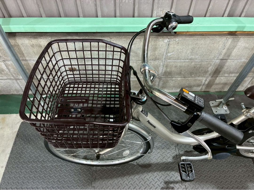 №3707 電動自転車 パナソニック　ビビL 24インチ ゴールド