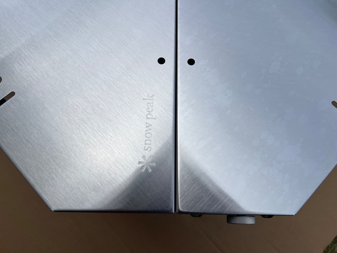 【美品・使用頻度少】スノーピークのジカロテーブル