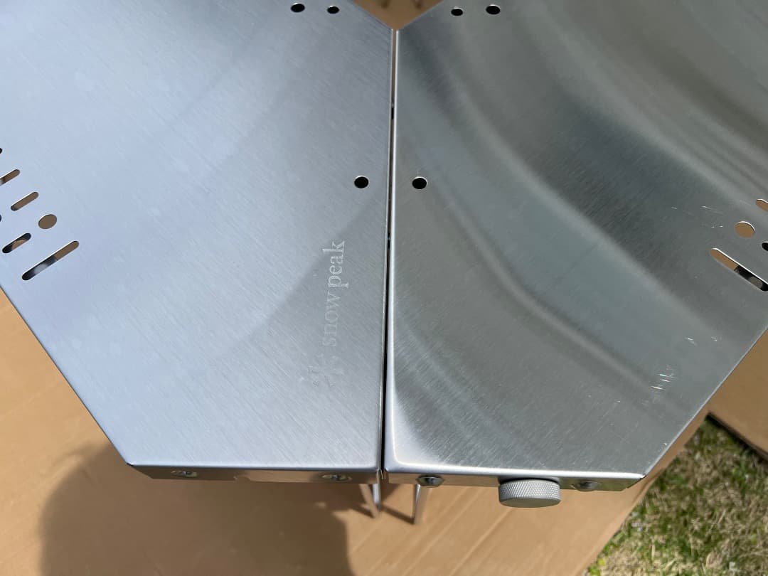 【美品・使用頻度少】スノーピークのジカロテーブル