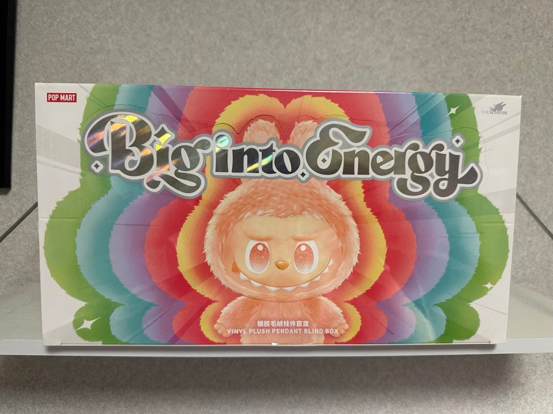 Labubu Big into Energy ぬいぐるみ　1アソートボックス