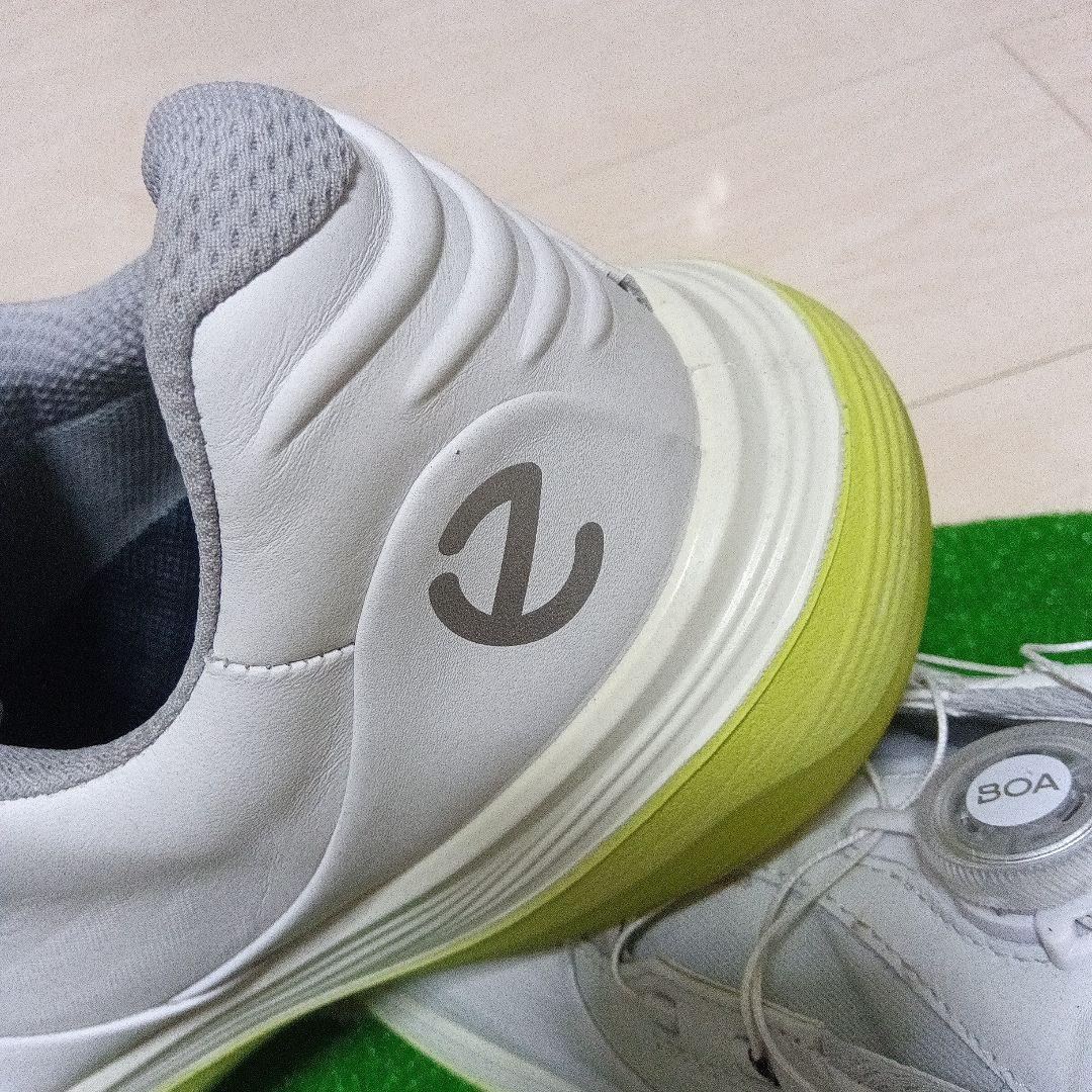 ecco Golf　美品　LT1 BOA　ゴルフシューズ　ホワイトライム　43