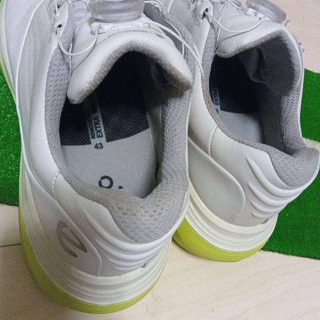 ecco Golf　美品　LT1 BOA　ゴルフシューズ　ホワイトライム　43