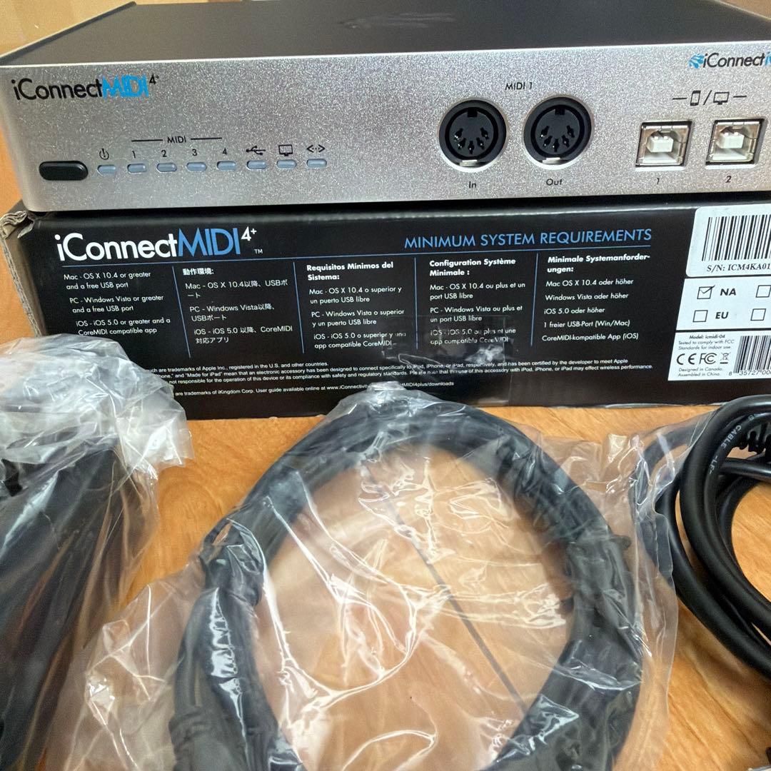 iConnectMIDI 4+ MIDIインターフェース