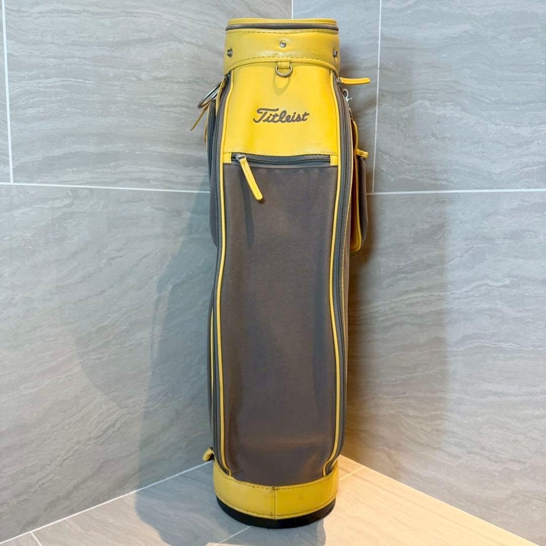 タイトリスト　帆布生地　キャディバッグ