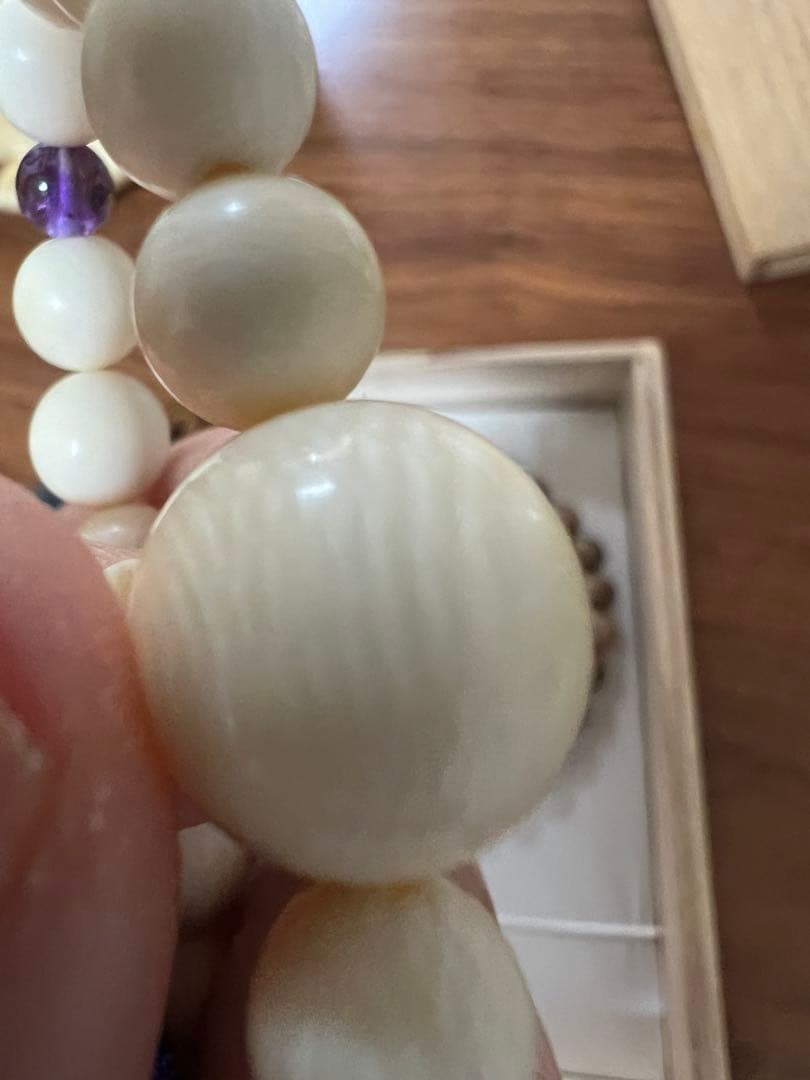 マンモス数珠　一点専用