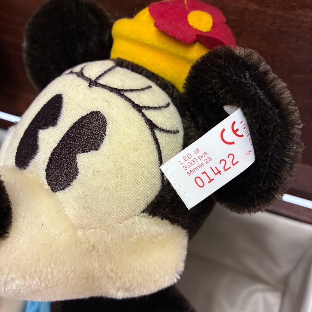 シュタイフ　Steiff 　ディズニー　ミッキーミニー　ドール　70周年　限定品