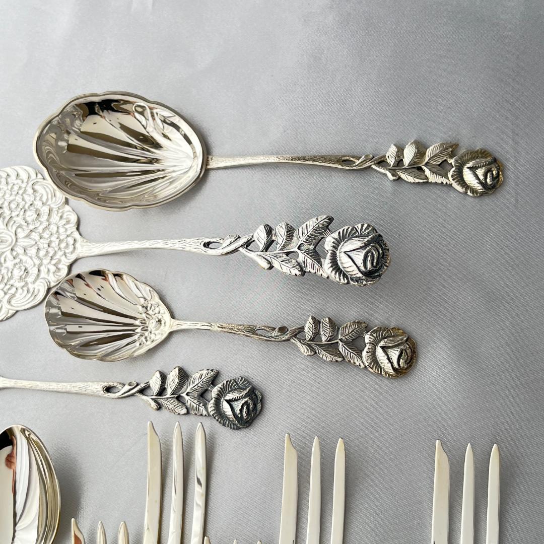 【ANTIKO】 ヒルデスハイムローズ　デザートセット 16本　薔薇 ローズ