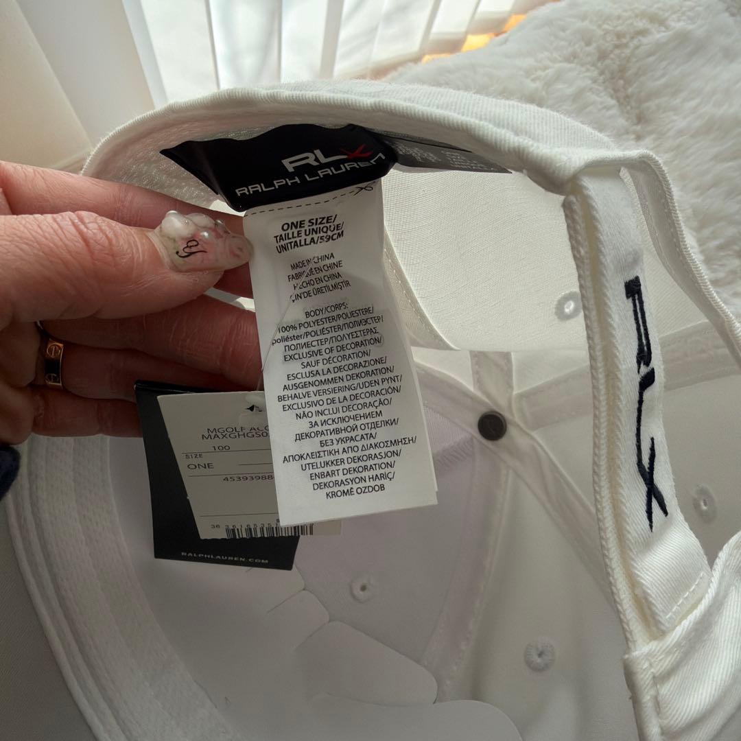 Ralph Lauren RLX ホワイトキャップ