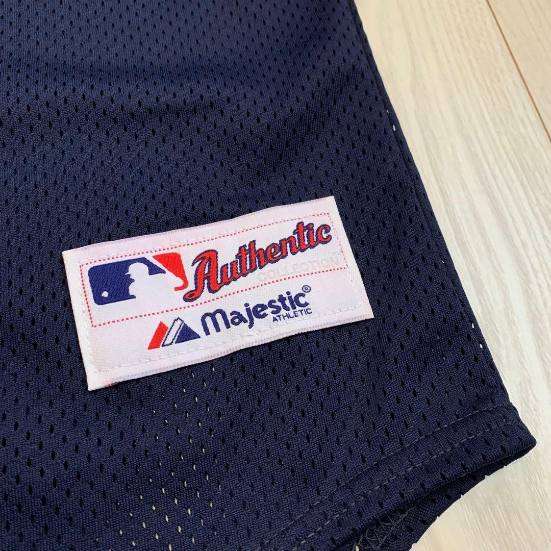 デッド USA製 マジェスティック マリナーズ ゲームシャツ ユニフォーム L