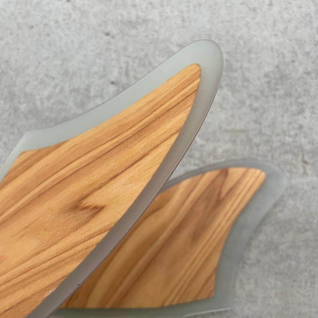 キールフィン　サーフィン　FCS フィッシュ　ツインフィン　ショートボード