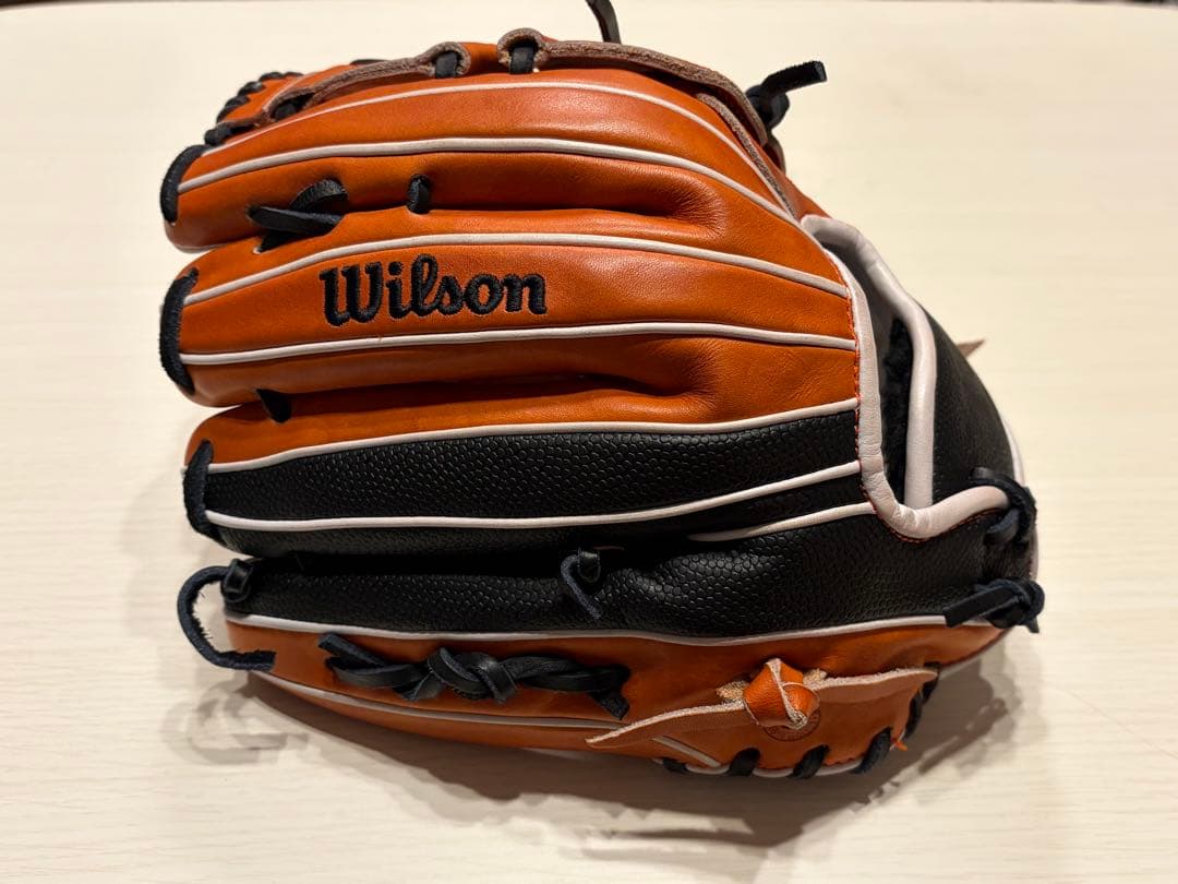 WILSON 軟式オーダーグラブ D1型 横型 湯もみ型付け済み 大谷風 投手用