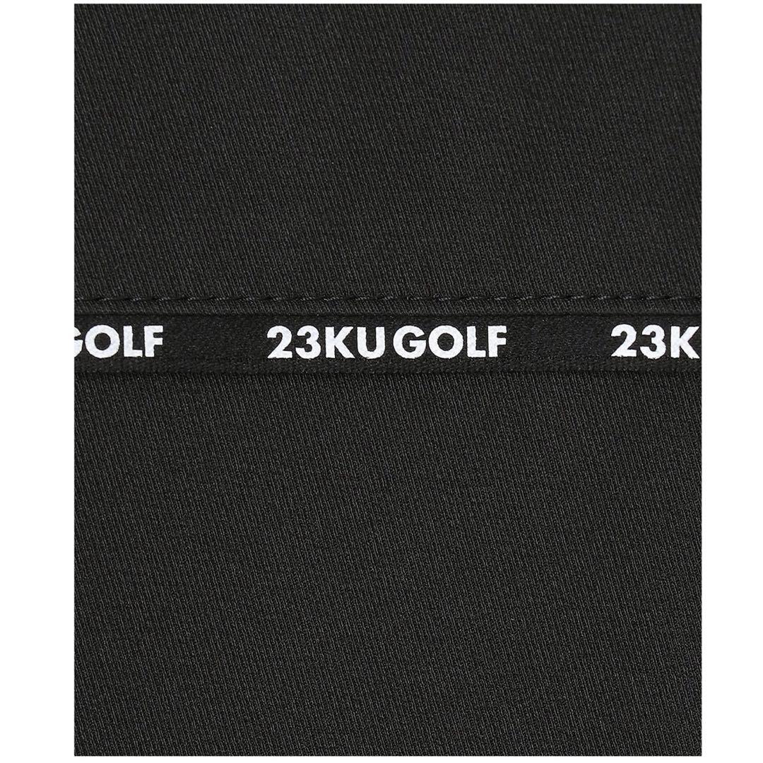 23区GOLF メンズ ライトフーデットブルゾン 防風 防寒 ブラック L